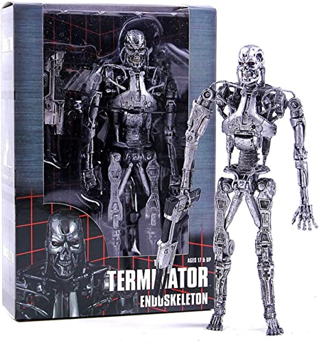 Lkcozsm Terminator T800 Endoskeleton Action Figure Collection Model #TOP7
