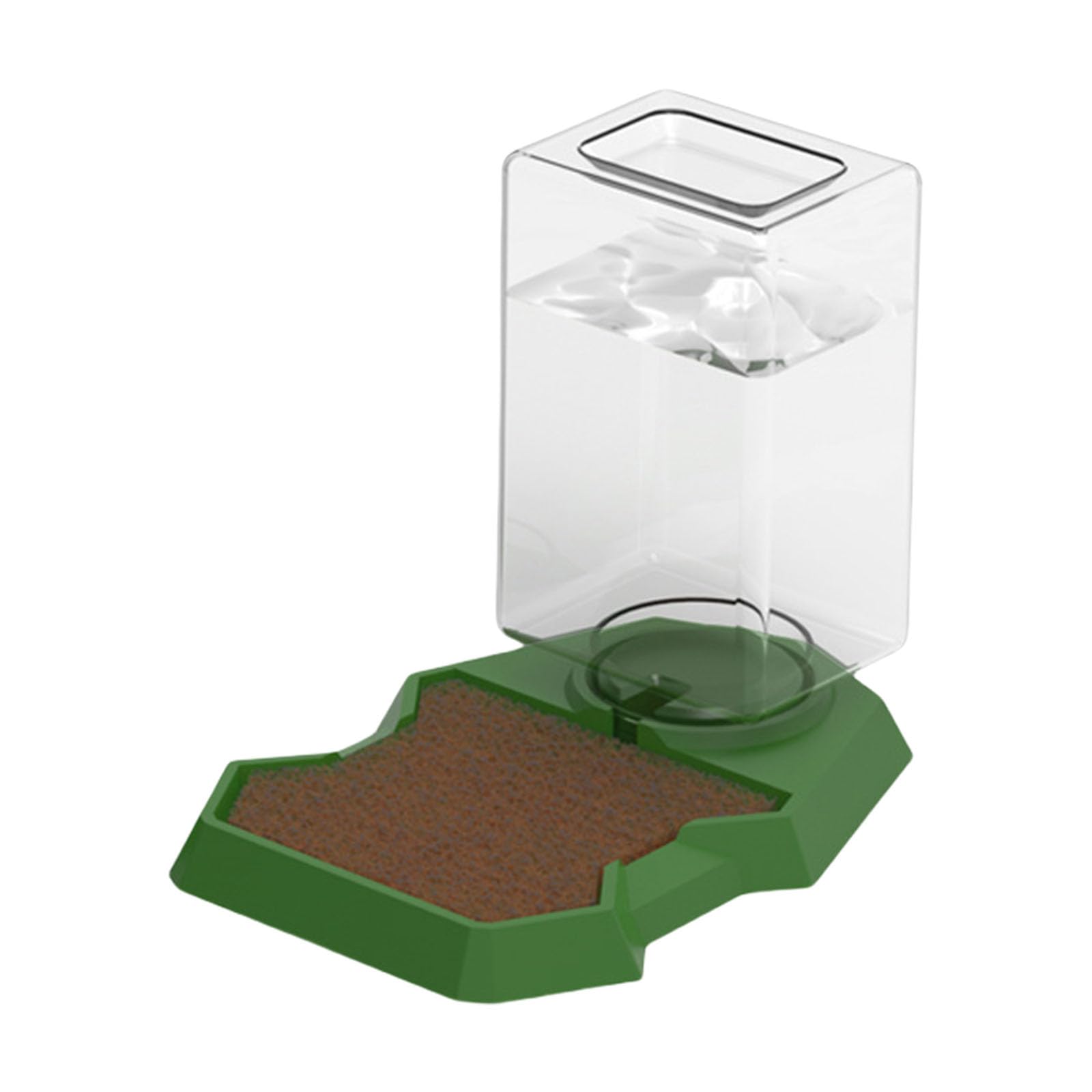 Bottone Reptiles Water Feeder with Bottle Automatic Water Dispenser Terrariums Accessories for Lizards Turtles Bearded Dragons Automatic Dispenser for Reptiles