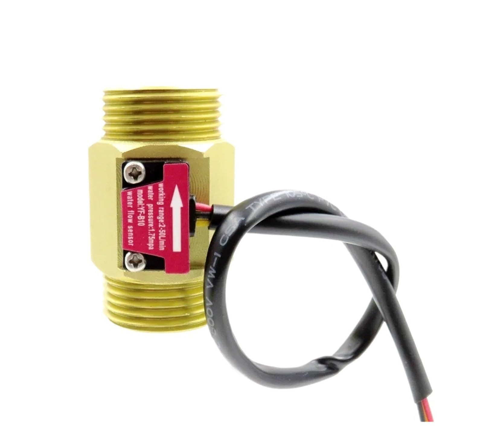 Flow Sensor Meter Digital Pipeline Water Flow YF-B10 G1