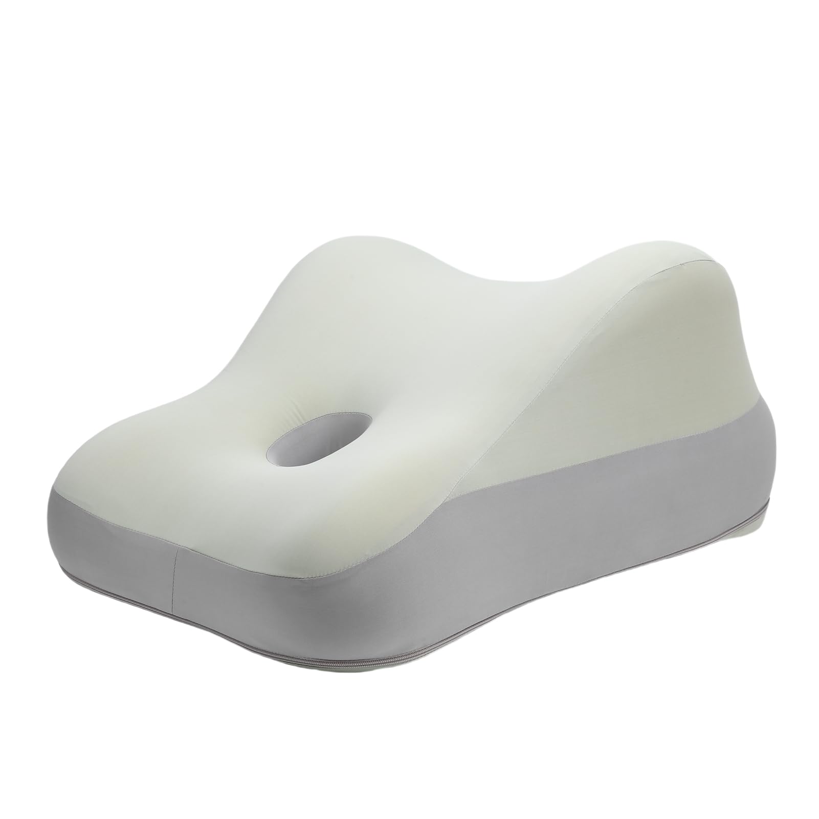 ZJchao Almohada de Algodón de Algodón de Cojín de Cojín para Que Duerme en Reposo en Las Piernas Elevadoras con Soporte para el Cuerpo Multi Posición de Uso (Green)