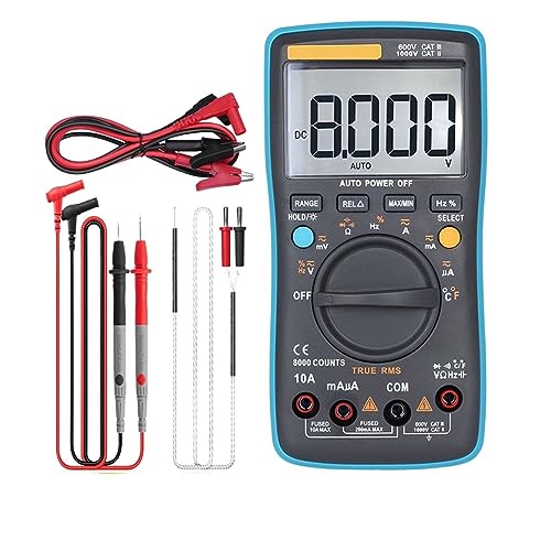 Voltmètre intelligent pour test de condensateur et dépannage électrique 102