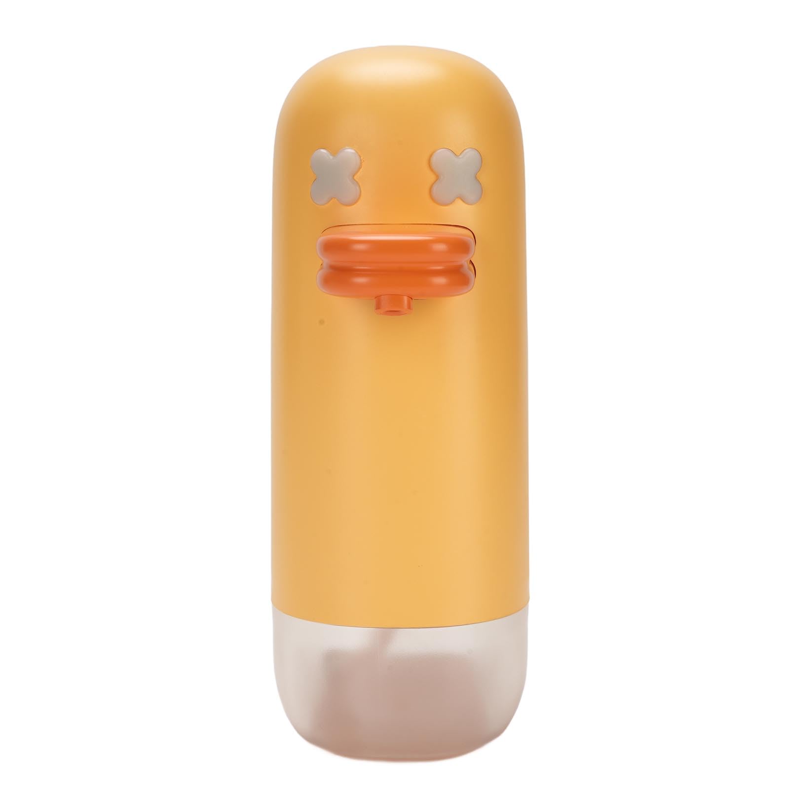 Dispenser Automatico di Sapone Schiumogeno Design Carino a Forma di Anatra per Bagno e Pompa per Liquidi Ricaricabile Touchless da 350 Ml (Stile 2)