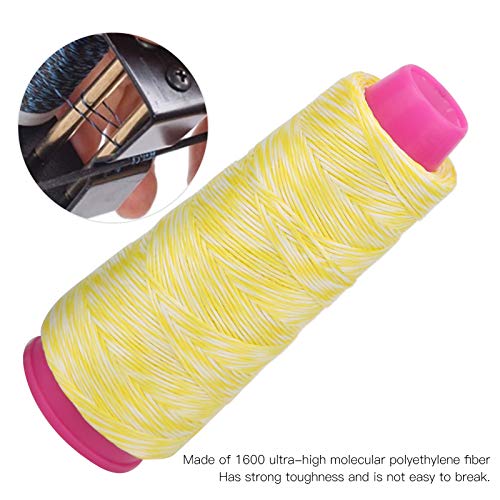 VGEBY Archery Bowstring Material, Bow String Rope 110m/360ft Thread Bow String Making Recurve Compound Rope Bow Equipment(Yellow and white) Sportinggoods Sportinggoods Shooting And Archery Supplies - Image 6