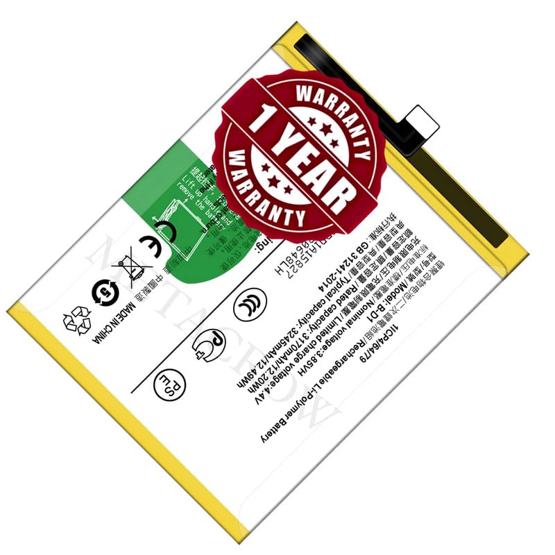 Image of Original B-D1 Battery Compatible for Vivo X20 | X20A | Vivo 1721 - (3245mAh) - 1 Year Warranty JK1