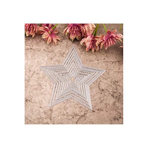 BINGMAX Scrapbooking Stanzschablone Stanzen Schneiden Schablonen Stanzformen für Sizzix Big Shot Cricut Cuttlebug Stanzmaschine NJ47