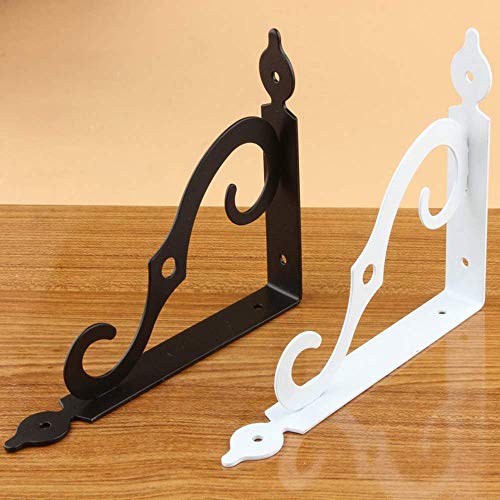 Supports d'étagère d'angle en L pour stabiliser vos tablettes murales qui penchent - 6