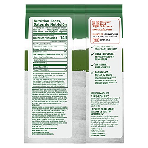 Knorr Professional Soup Du Jour Broccoli Cheese Soup Mix Vegetarian, Gluten Free, No Added Msg, 0G Trans Fat Per Serving, Just Add Water, 21 Ounce (Pack Of 4) #TOP3