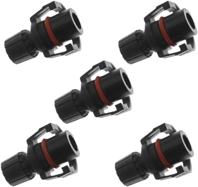 1/2/5 Piece Compatible Coolant Thermostat Drain Cap Flange Universal Fit for Focus MK3 Fiest MK7 2014+ 1690966 1791975 9M5Q-9Y480-AA C1B18C362AA Aftermarket Replacement(1pcs)