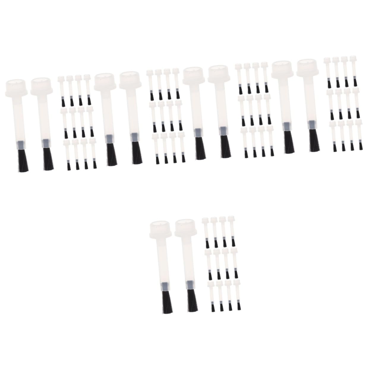 Healeved 500pezzi Per Unghie Sostitutivo Per Per Gel Per Manicure Per Nail Art Applicatori Precisi Per Unghie Professionali e Te