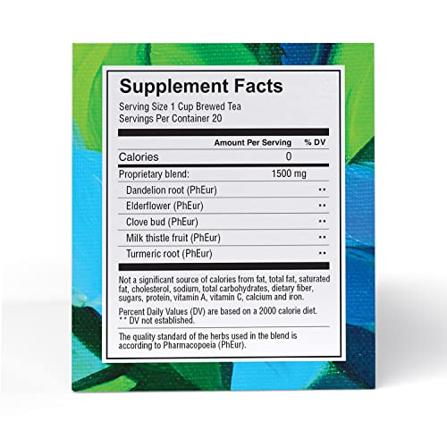 Good Nature Healthy Detox Tea, 1.058 Oz, 20 Individually Wrapped Tea Bags #TOP3