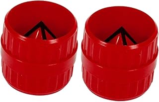 BESTonZON 2pcs Chamferer Pipe Deburring Tool Plumbing Tools Pvc Deburring Tool Trimmer Red Abs