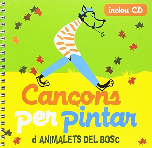 Portada de Cançons d'animalets del bosc per pintar