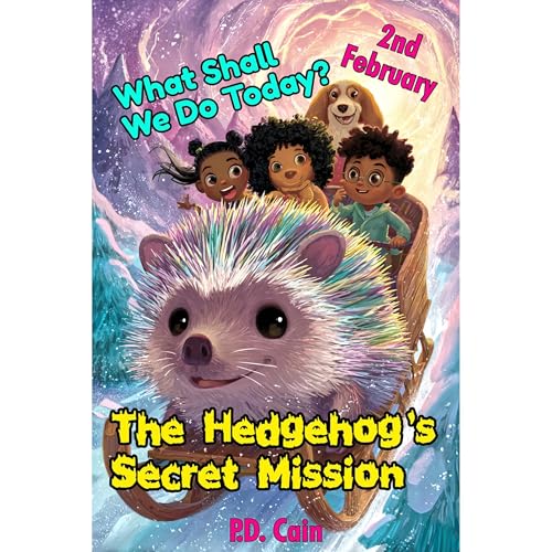 The Hedgehog's Secret Mission Audiolibro Por P.D. Cain arte de portada