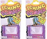 2Pcs Purple Helpful Funny Powder Safe Broken Glass Itching Powder Feminine Powders Ength of Product is 14cm and the Width is 7.5cm Easy to Carry