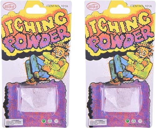 2Pcs Purple Helpful Funny Itching Powder Safe Broken Glass Itching Powder Feminine Powders Feminine Care