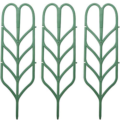 WINGOFFLY DIY Garden Plant Pot Mini Climbing Trellis Plant Support(3 Pack)