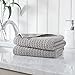 Tommy Bahama - Hand Towels, Soft & Absorbent Cotton Towels, Low Linting & Fade Resistant (Northern Pacific Grey, 2 Piece)