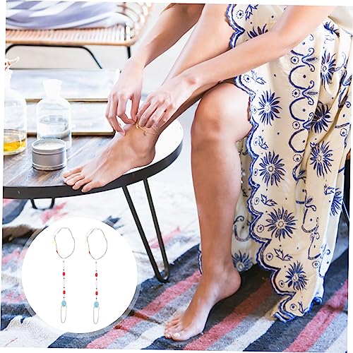Pulseras de tobillo para mujer presentadas como detalle ideal de verano 7
