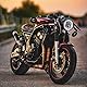 JMTBNO 7 Zoll Motorrad LED Scheinwerfer mit Rundem DRL + Bernstein Blinker Scheinwerfer Kompatibel mit Harley Road King Street Glide Softail Electra Glide Jeep Wrangler JK TJ