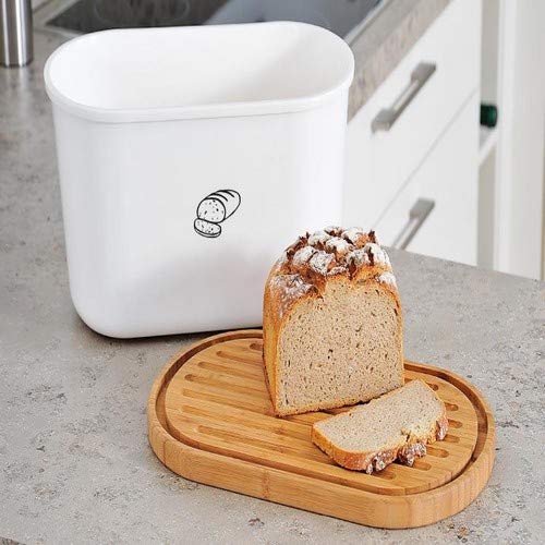 Kesper 18080 Brotbox Melamin Bambus, weiß - 18080 Kesper 18080 Brotbox Melamin Bambus, weiß