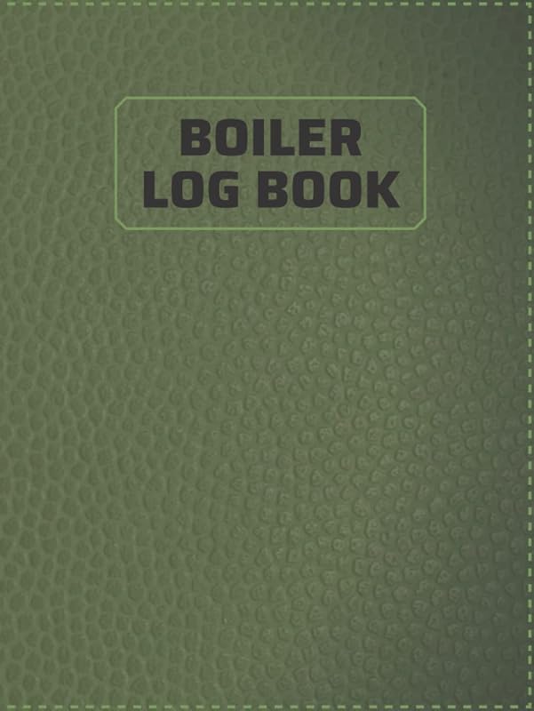Detailed Boiler Room Maintenance Log Book: Daily Checklist Logbook for Boiler Room Engineers and Operators for Regular Operation, Inspection and Maintenance - 8.25 x 11 inches & 200 Pages