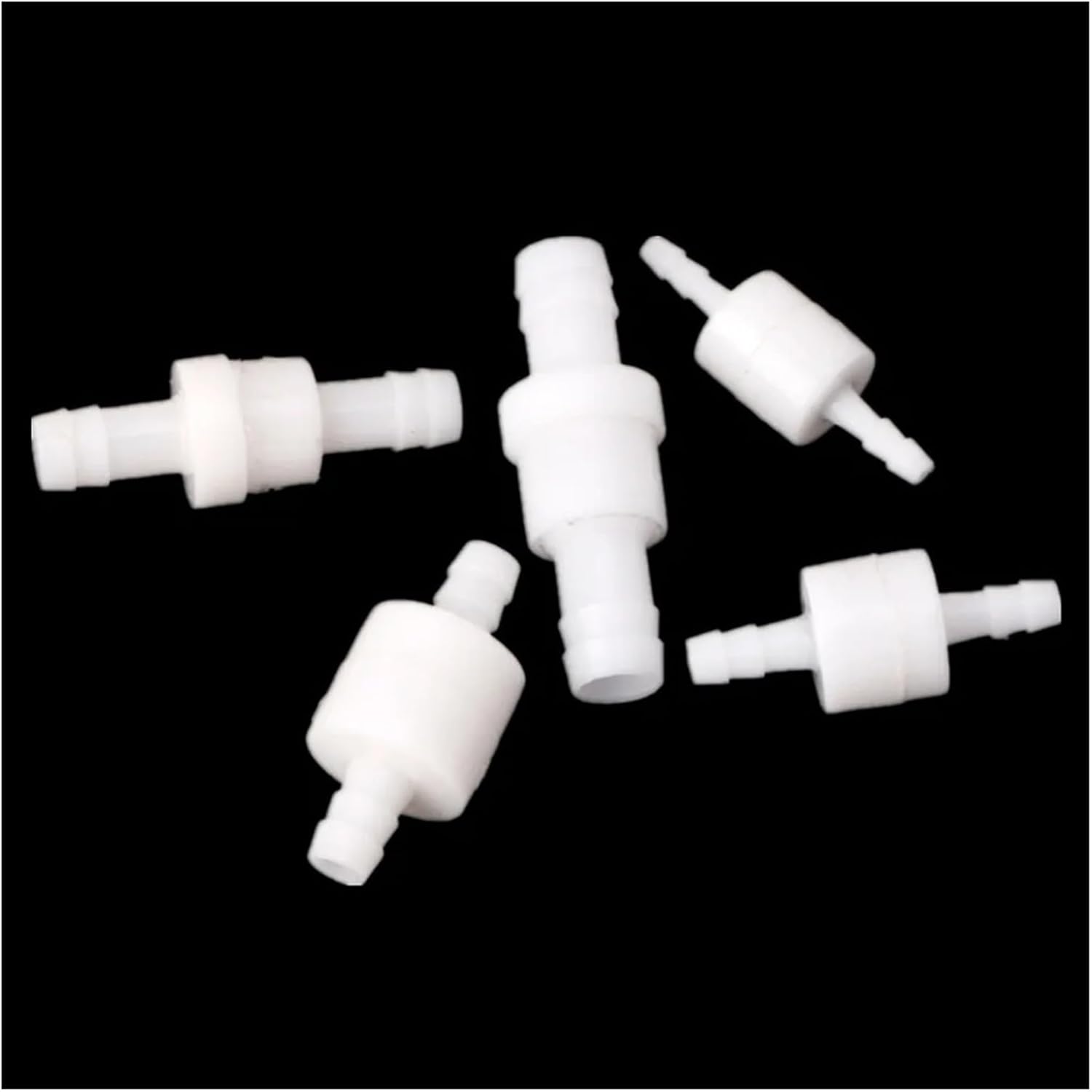 1 Pcs Plastic One Way Water Pipeline Fluid Check Valve for Gas Liquids(Size:10mm)
