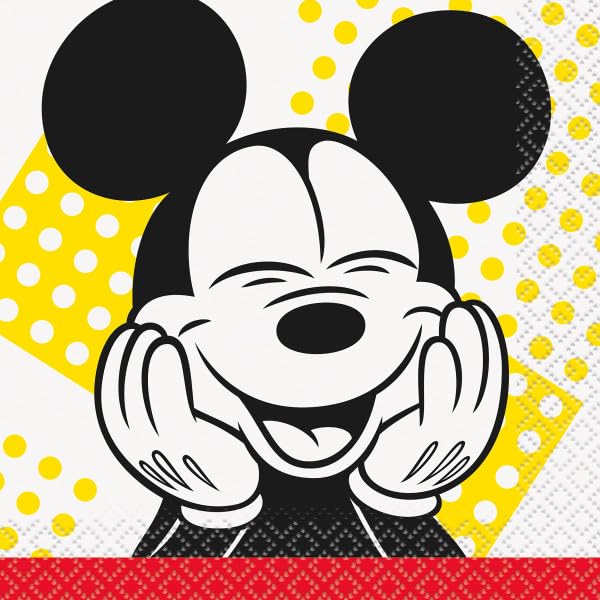Amazon.com: Amscan Mickey Mouse Roadster Party Supplies Bundle for