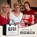 FBCCZEY Gigi Gift Christmas Mother's Day Birthday Retirement Appreciation Thank You Gifts for Grandma Grandmother, Foldable Reusable Grocery Bags With Handles, Gigi Things Tote Bag Gigi Purses