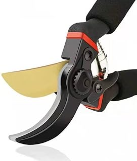 ERYUE Tesoura de poda de árvores frutíferas, Tesoura de jardim de alta dureza engrossado SK5 aço forte corte de galho grosso poda de árvores frutíferas tesoura de propósito múltiplo para galhos de b