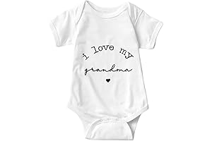 Baby I Love Grandma Bodysuit: Cherished Grandchild Outfit