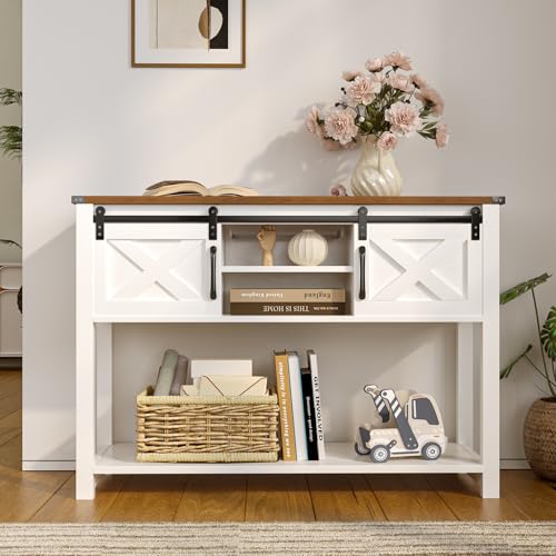 46" Console Table with LED Lights