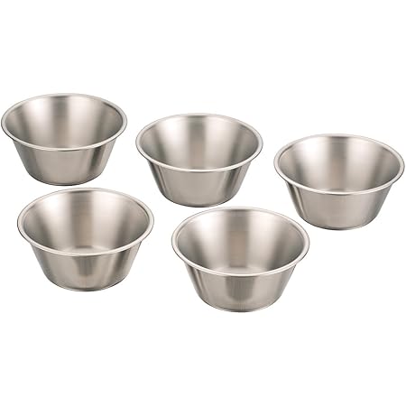 Amazon Co Jp 下村企販 ボウル 小分け 容器 3個組 日本製 ステンレス 目盛付 注ぎ口付 270ml 28867 燕三条 ホーム キッチン