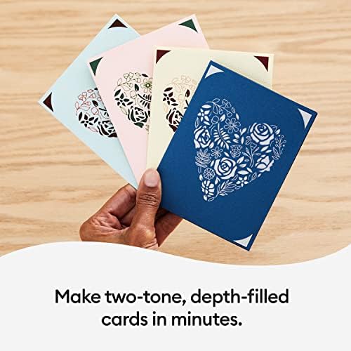 Cricut Insert Cards | Princess | 12.1cm x 16.8cm (Cricut Size R40) | 30-pack | For use with Cricut Card Mat - 2x2
