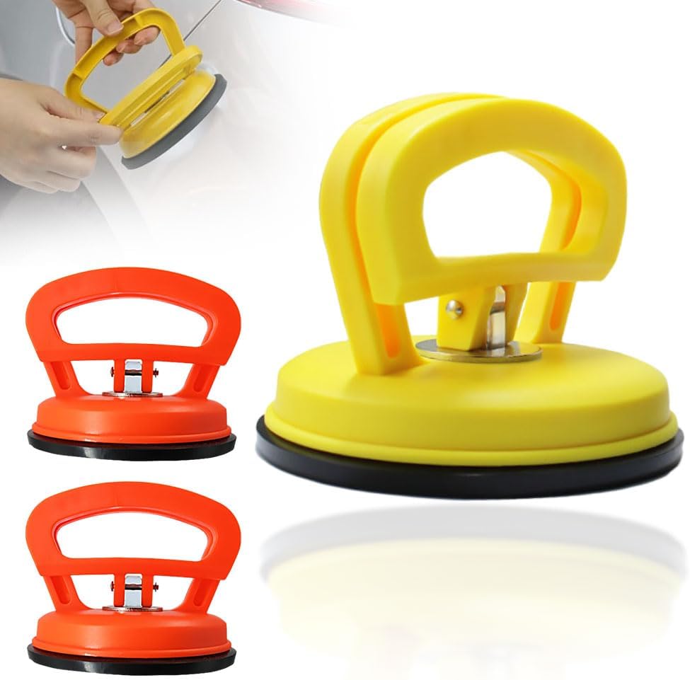 Vriusi Auto Beulenzieher Mit Saugnapf - 12cm Dellenentferner Für Karosserie Ohne Lackschäden