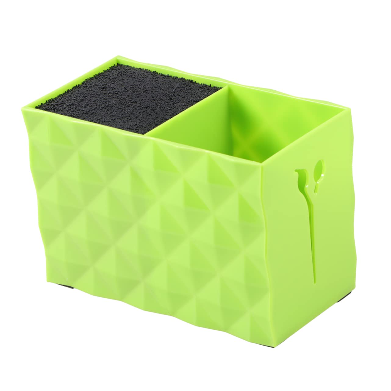 FRCOLOR Hairdresser Storage Box Salon Holder Hair Clips Holder Green Hair Cutting Tools