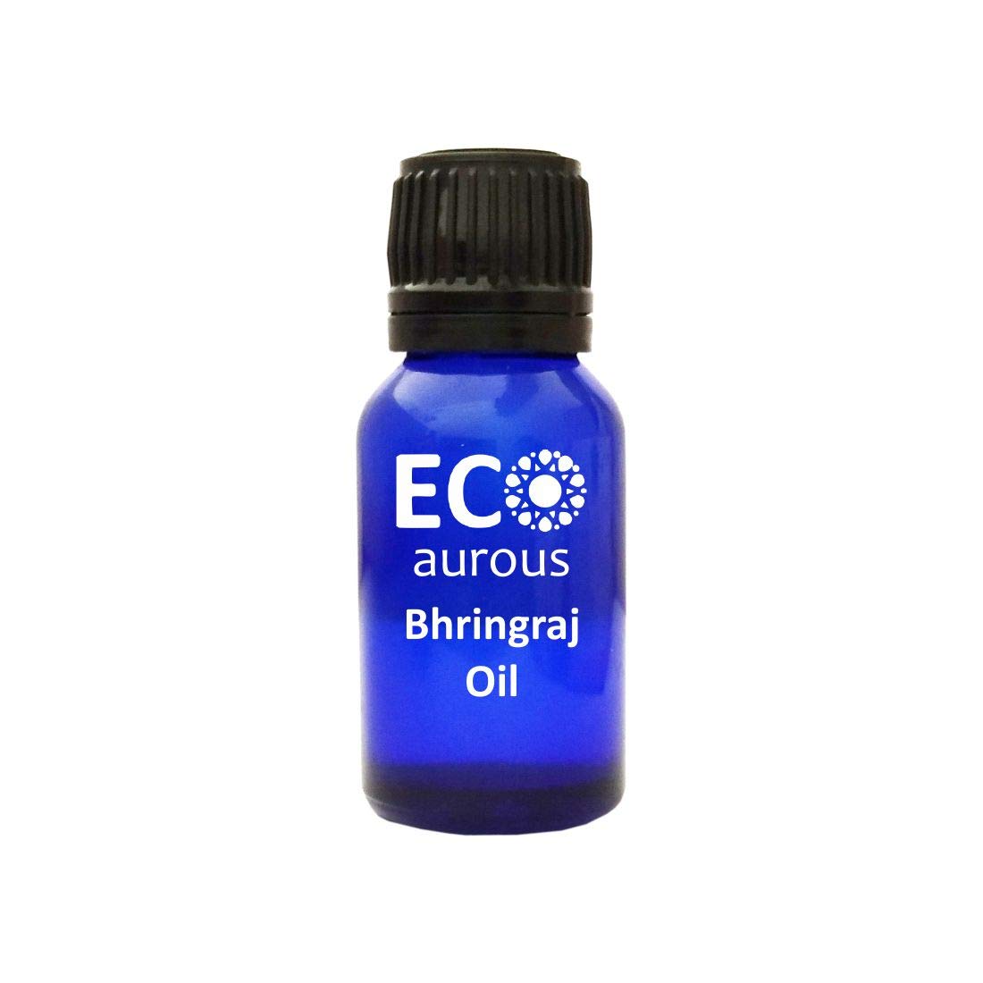 Eco Aurous Bhringraj Oil 100% Natural, Organic, Vegan & Cruelty Free Bhringraj Essential Oil | Pure Bhringraj Oil with Euro Dropper, 10 ml