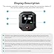 Treeboy Bluetooth GPS Remote Control for DJI Action 5 Pro/Action 4-25M Range Smart Action Accessories