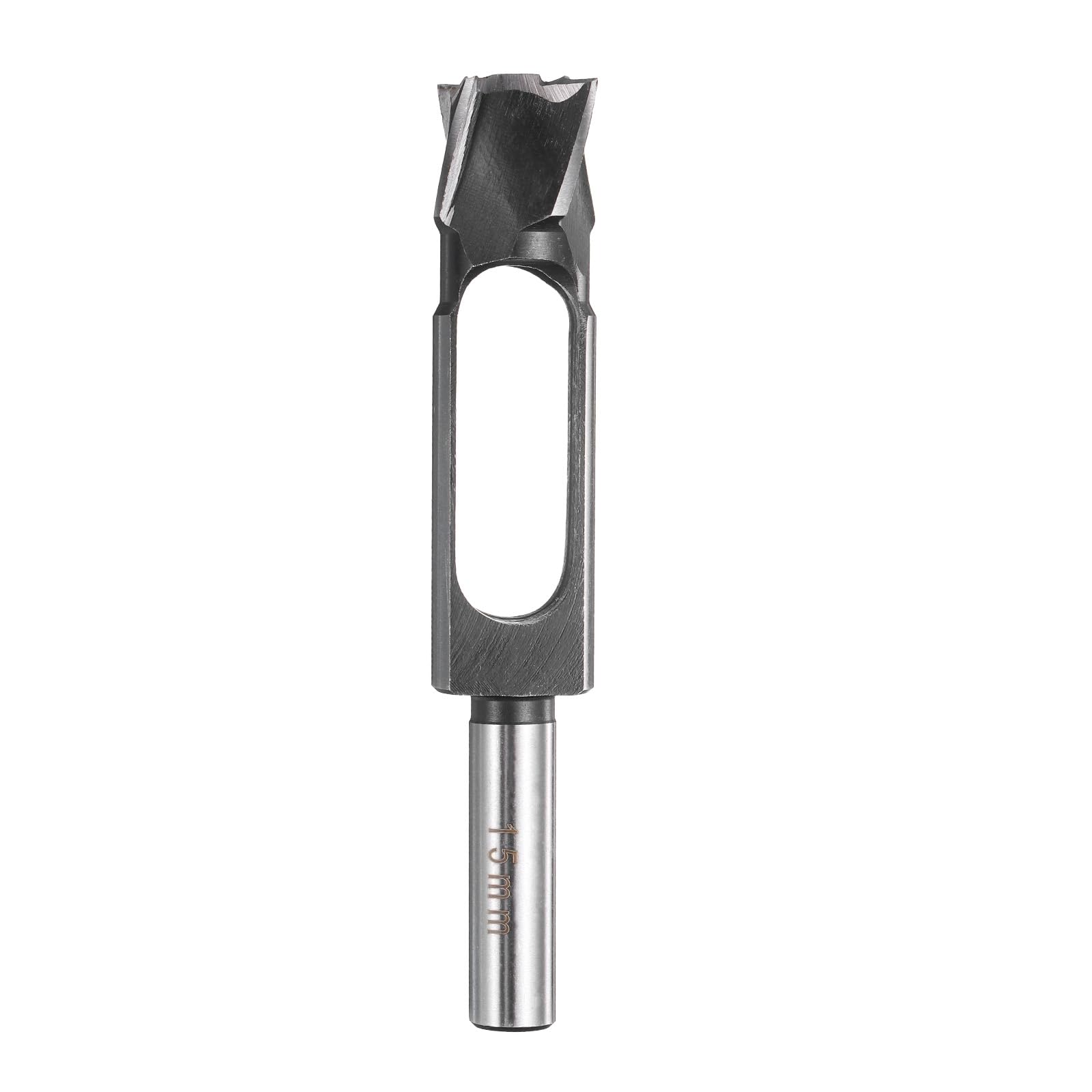QUARKZMAN Bois Tenon Cheville Bouchon Fraise 15mm Métrique Tenon Cheville Outils de coupe Foret Mèche Haute Vitesse Acier Bois Bouchon Cheville Fraise avec Queue ronde