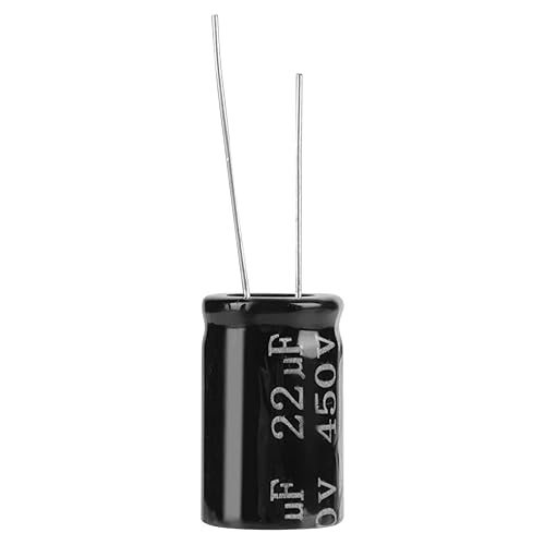 Miniatura 8 de 20 unids 450 V 22uf 105 largo conduce axial electrolítico polarizado condensador kit componente electrónico conjunto
