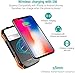 Solar Power Bank, Soxono 16000mAh Solar Charger with Qi Wireless Charger and 2 USB Port Ultra Waterproof Portable Phone Charger External Battery Pack with 15 LEDs Flashlight for iPhone, iPad, Samsung