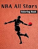  NBA All Stars Colouring Book: The Ultimate Basketball Colouring Book for Adults and Kids