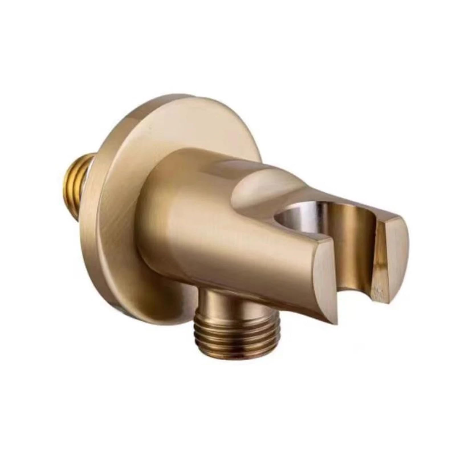 Luysgbxr Gold Shower Head Holder Shower Holder Handheld Copper Bracket Bidet Sprayer Bathroom Solid Brass Accessories(Gold)