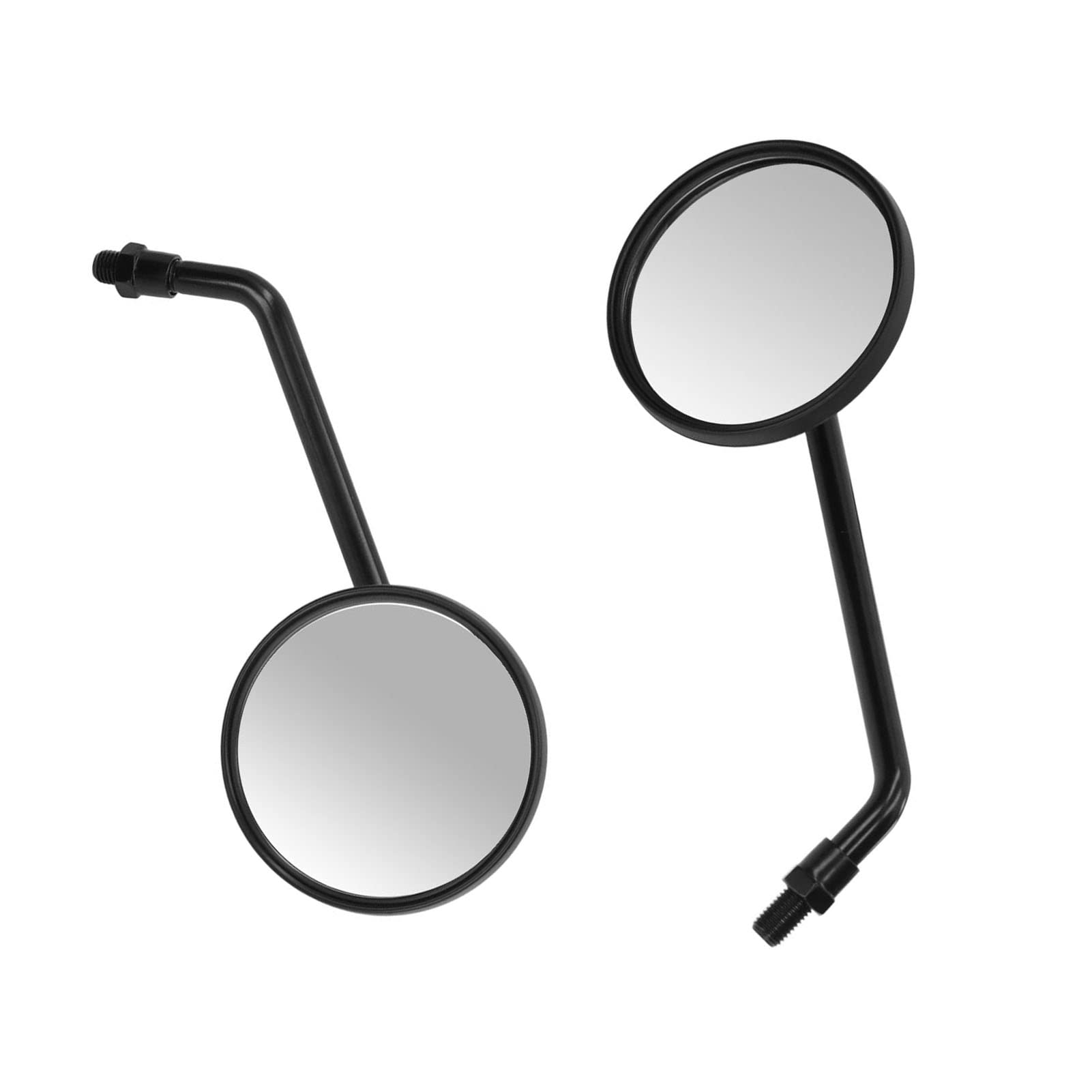 Espejo retrovisor universal para motocicleta, espejo retrovisor universal de 3,4 pulgadas M10, espejos laterales retrovisores para motocicleta