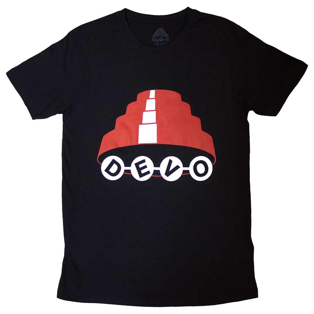 Rock Off Officially Licensed Products Devo Dome Band Logo T Shirt XXL Black