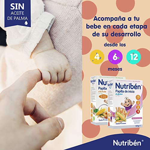 Nutribén Papilla Cereales sin Gluten, 600g