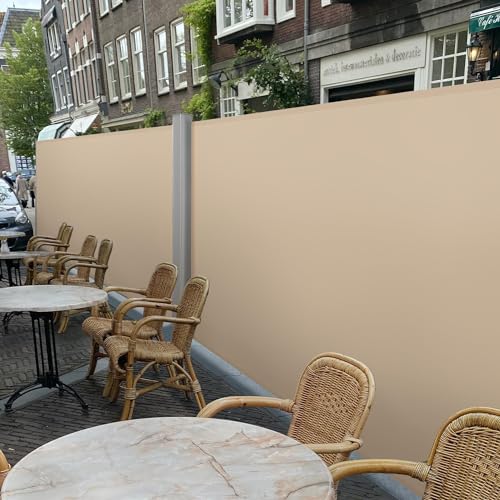 Yaheetech YT-00139247 236 X 71In Double Side Awning, Patio Retractable Side Screen Awning, Privacy Divider Screen W/ 280G/M² Polyester thumb #8