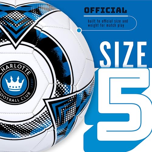 Image of Franklin Sports Official MLS Team Soccer Balls - Official Size 5 Soccer Balls - Regulation Size + Weight Soccer Ball for Kids + Adults - Boys + Girls Soccer Ball - Air Pump Included