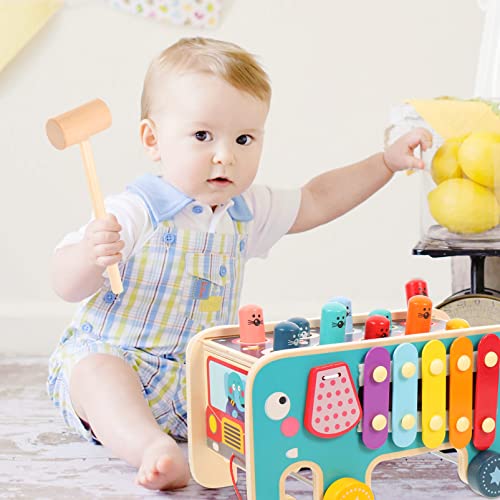 Wakauto 2 Conjuntos Bata No Piano e Bata No Hamster Pulseira Masculina Bolsa Para Suporte De Trombon