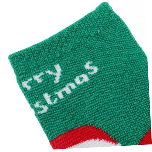 5 Pair Xmas Giveaways Christmas Novelty Socks Santa Socks Toddler Cotton Socks Girls Christmas Socks3