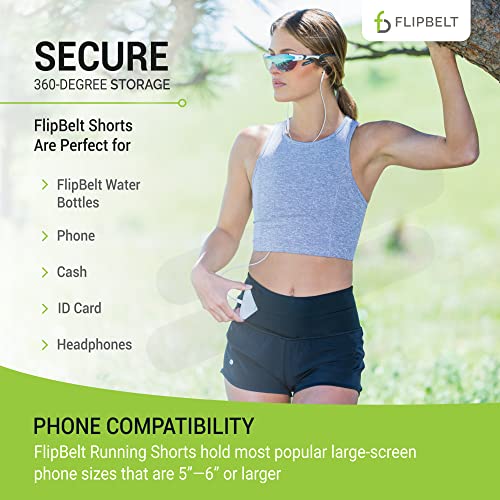 FlipBelt Shorts de Corrida